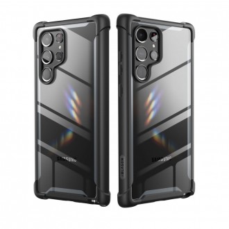 Dvipusis juodas apsauginis dėklas "Supcase Iblsn Ares" Samsung Galaxy S22 Ultra