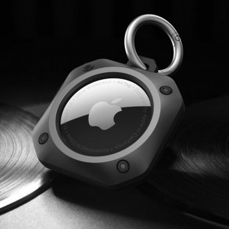 Juodas universalus pakabukas "Tech-Protect Rough Pro" skirtas Apple Airtag