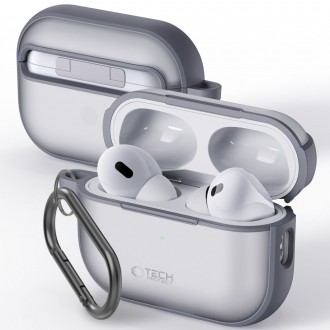Pilkas ausinių dėklas "Tech-Protect Magmat" skirtas Apple Airpods Pro 1 / 2