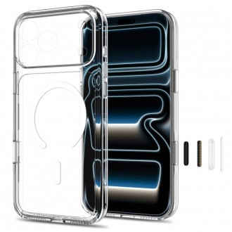 Skaidrus dėklas "Tech-Protect Flexair Hybrid CC Magsafe" telefonui Apple iPhone 17 PRO / 18 PRO