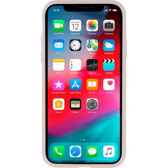 Rožinės spalvos dėklas "Mercury Silicone Case" Apple iPhone 11 telefonui