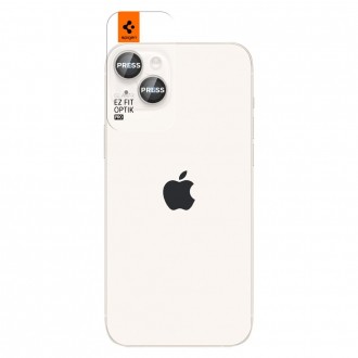 Kameros apsauga "Spigen Optik.Tr Ez Fit Camera Protector" (2vnt.) telefonui iPhone 14 / 14 Plus