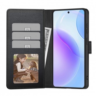 Juodas atverčiamas dėklas "Tech-Protect Wallet" telefonui Samsung Galaxy S26 ULTRA