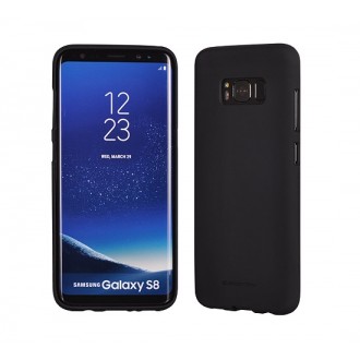 Juodas silikoninis dėklas Mercury "Soft Feeling" telefonui Samsung Galaxy A71 A715
