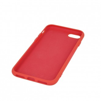 Raudonas silikoninis dėklas "Silicon case" telefonui Xiaomi Mi 11 Lite 4G / 5G / 11 Lite 5G