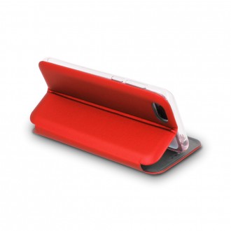 Raudonas atverčiamas dėklas "Book Elegance" telefonui Samsung Galaxy S23 FE