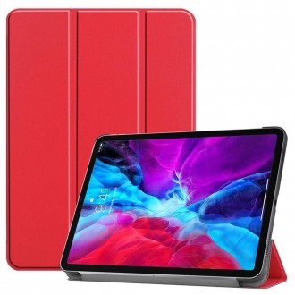 Raudonas atverčiamas dėklas "Smart Soft" iPad 10.2 2020 / iPad 10.2 2019