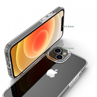 Skaidrus dėklas "Tech-Protect Flexair Hybrid" telefonui iPhone 13 