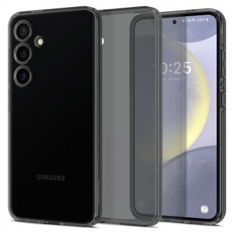 Dūmų spalvos pusiau skaidrus dėklas "Spigen Liquid Crystal" telefonui Samsung Galaxy S24 Plus