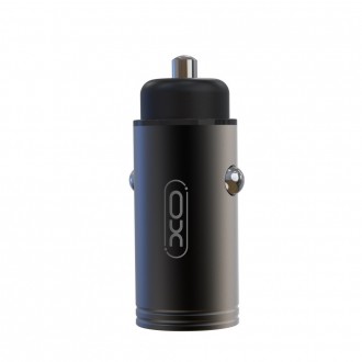 Įkroviklis automobilinis XO CC39 su USB jungtimi Quick Charge 3.0 18W juodas