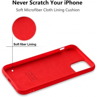 Raudonos spalvos dėklas X-Level Dynamic telefonui Samsung Galaxy A14 4G / A14 5G