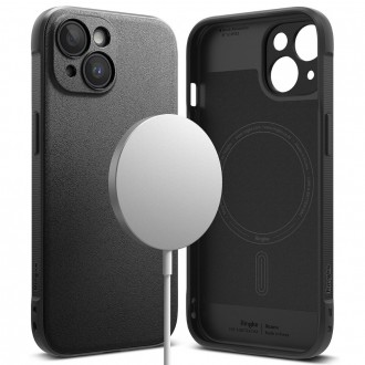 Juodas dėklas "Ringke Onyx Magnetic Magsafe" telefonui iPhone 15