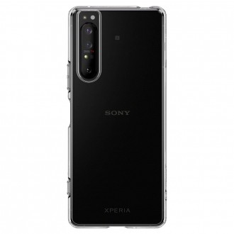 Skaidrus dėklas Sony Xperia 1 II telefonui "Spigen Liquid Crystal"