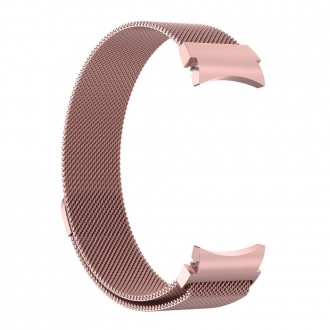 Rožinio aukso spalvos apyrankė "Tech-Protect Milaneseband 2" laikrodžiui Galaxy Watch 4 / 5 / 5 PRO / 6 / 7 / FE (40 / 42 / 44 / 45 / 46 MM)