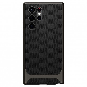 Tamsiai pilkas dėklas "Spigen Neo Hybrid" telefonui Samsung Galaxy S22 Ultra