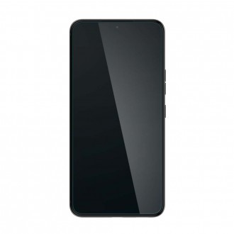 Skaidrus apsauginis grūdintas stiklas "Spigen Glas.Tr Slim" telefonui iPhone 14 Pro 