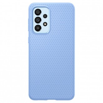 Melsvas originalios tekstūros dėklas "Spigen Liquid Air" telefonui Galaxy A33 5G