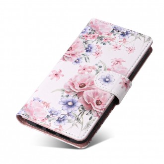 Gėlėtas atverčiamas dėklas "Tech-Protect Wallet Blossom Flower" telefonui Galaxy A13 5G