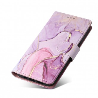 Gėlėtas atverčiamas dėklas "TECH-PROTECT WALLET COLORFUL MARBLE" telefonui Galaxy A13 5G