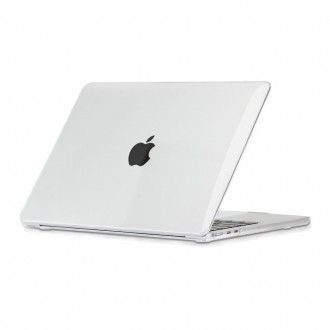 Skaidrus dėklas nešiojamam kompiuteriui Macbook  Air 13 2022 "Tech-Protect Smartshell"  