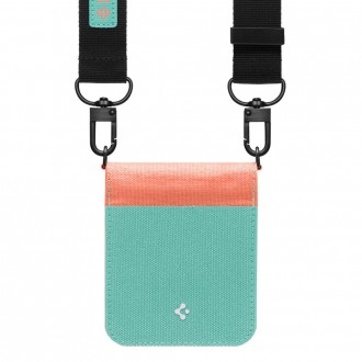 Dviejų spalvų dėklas "Spigen Compoty Cotton Candy" telefonui Galaxy Z Flip 4 