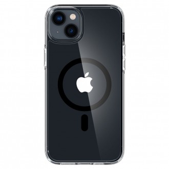 Skaidrus naujos kartos dėklas "Spigen Ultra Hybrid Magsafe" telefonui iPhone 14 