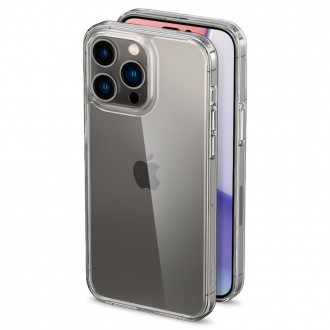 Skaidrus dėklas "Spigen Airskin Hybrid Crystal Clear" telefonui iPhone 14 Pro
