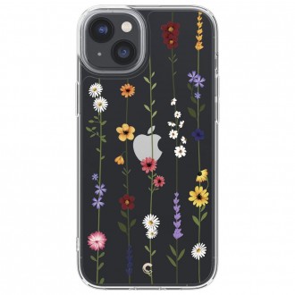 Skaidrus/gėlėtas dėklas "Spigen Cyrill Cecile Mag magsafe" telefonui iPhone 14 