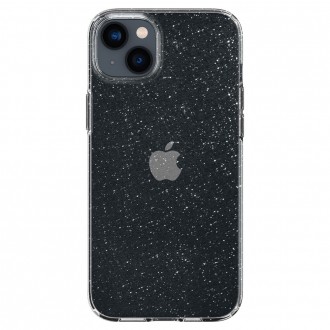 Skaidrus dėklas su blizgučiais "Spigen Liquid Crystal Glitter" telefonui iPhone 14 Plus