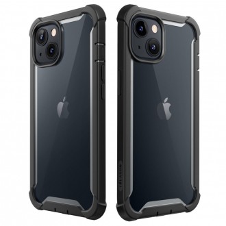 Dvipusis juodas apsauginis dėklas "Supcase Iblsn Ares" telefonui iPhone 14 Plus