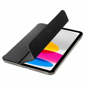 Juodas atverčiamas dėklas "Spigen Smart Fold" skirtas Apple iPad 10.9 10 / 2022