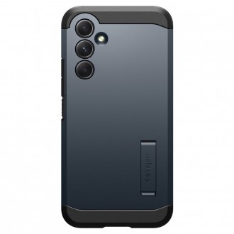 Metalo spalvos dviejų sluoksniu dėklas/stovas "Spigen Tough Armor" telefonui Galaxy A54 5G