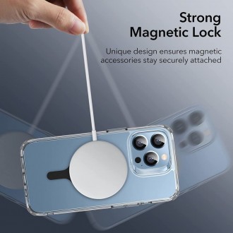 Universalūs metaliniai žiedai (2 vnt.) "ESR Halolock Magsafe Universal Magnetic Ring" magnetiniams telefono laikikliams