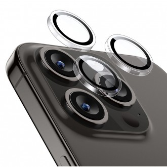 Apsauginis grūdintas stiklas "Esr Camera Lens" telefono iPhone 15 Pro / 15 Pro Max kamerai apsaugoti