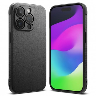 Juodas dėklas "Ringke Onyx" telefonui iPhone 15 Pro Max