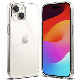 Skaidrus tvirtas dėklas "Ringke Fusion Clear" telefonui iPhone 15