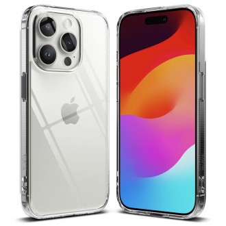 Skaidrus tvirtas dėklas "Ringke Fusion Clear" telefonui iPhone 15 Pro Max