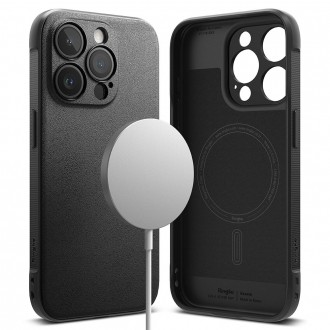 Juodas dėklas "Ringke Onyx Magnetic Magsafe" telefonui iPhone 15 Pro Max