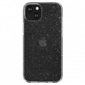 Skaidrus dėklas su blizgučiais "Spigen Liquid Crystal Glitter" telefonui iPhone 15