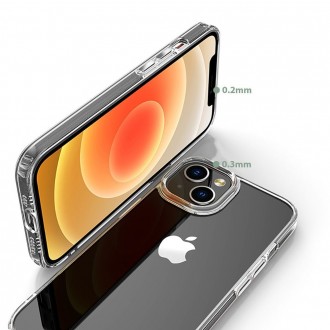 Skaidrus dėklas "Tech-Protect Flexair Hybrid" telefonui iPhone 15 