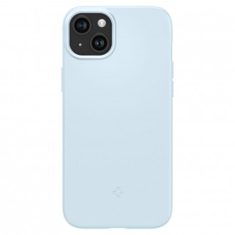 Šviesiai mėlynas dėklas "Spigen Thin Fit" telefonui iPhone 15 