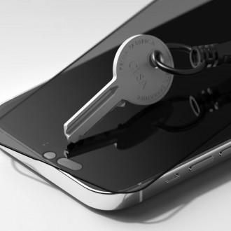 Privatumą suteikiantis apsauginis stikliukas "Hofi Anti Spy Glass Pro+ Privacy" telefonui iPhone 15 PRO MAX