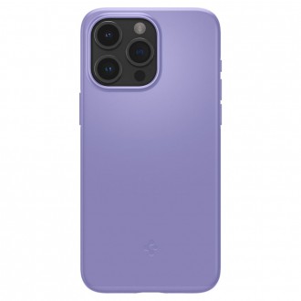 Alyvų spalvos dėklas "Spigen Thin Fit" telefonui iPhone 15 Pro