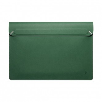 Žalias nešiojamo kompiuterio krepšys "Spigen Valentinus Sleeve Laptop 13-14"