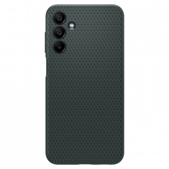 Žalias originalios tekstūros dėklas "Spigen Liquid Air" telefonui Samsung Galaxy A15 4G / 5G