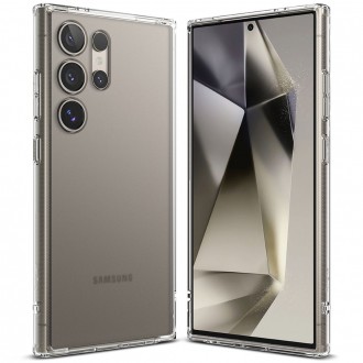 Pusiau skaidrus dėklas "Ringke Fusion Matte Clear" telefonui Samsung Galaxy S24 Ultra