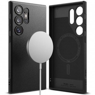 Juodas dėklas "Ringke Onyx Magnetic Magsafe" telefonui Samsung Galaxy S24 Ultra