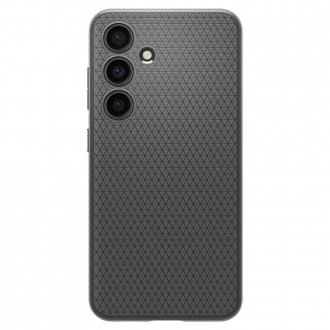 Pilkas originalios tekstūros dėklas "Spigen Liquid Air" telefonui Samsung Galaxy S24 