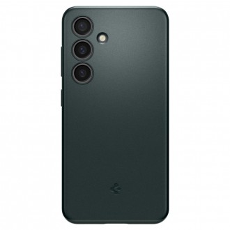 Tamsiai žalias dėklas "Spigen Thin Fit" telefonui Samsung Galaxy S24