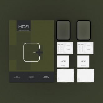 Juodas apsauginis stiklas ''Hofi Hybrid Pro+" (2 vnt.) laikrodžiui Xiaomi Smart Band 8 Pro